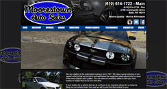 Desktop Screenshot of moorestownautosales.com